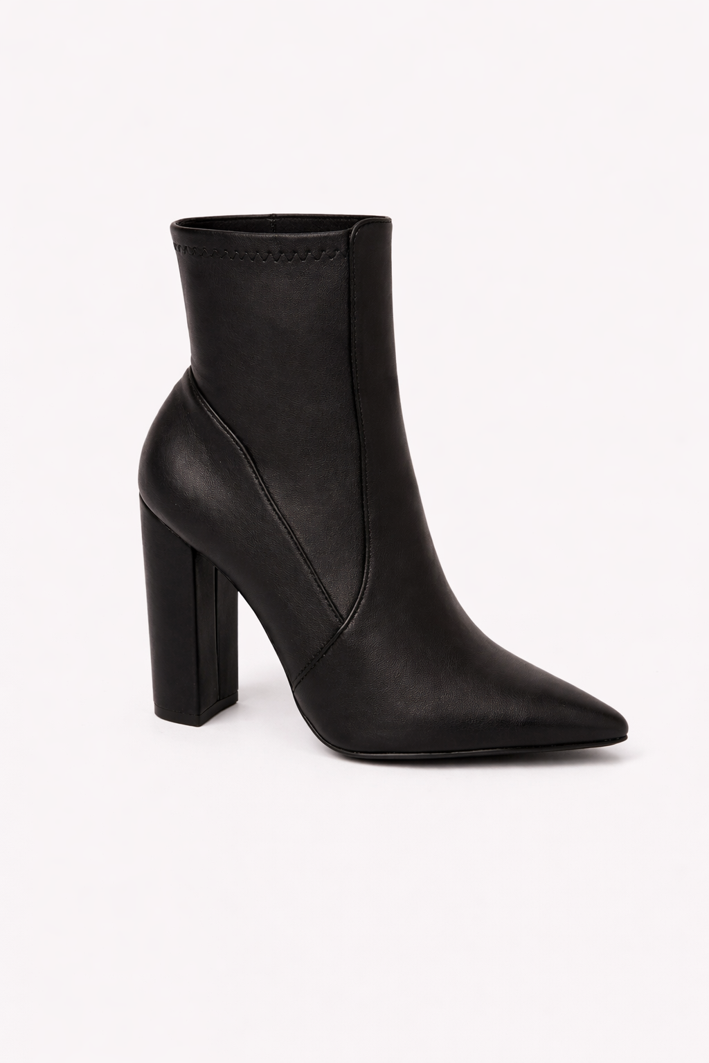 Midnight Muse Block Heel Booties